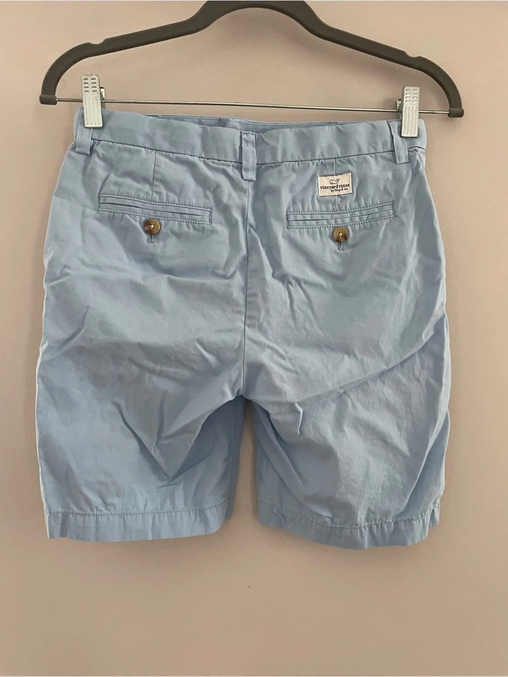 VINEYARD VINES Boys Baby Blue Chino Shorts Size 12